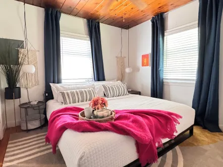 Steps to Rock River + Arcade + Massage Chair + Firepit + Game Board Table