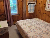 Cozy 2-bdrm, 3-season Adirondack cabin at tranquil Great Sacandaga Lake w/WiFi Hotels in Day