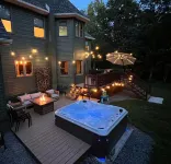 Poconos 6BR Retreat on 6 Private Acres – Hot Tub, Game Room, Fire Pit, Sleeps 16