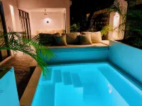 One bedroom  villa with private pool , adults only