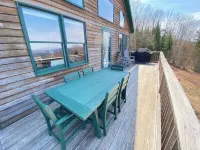 Mountain View Escape - Stunning Views! Bethlehem, NH Cabin Near Skiing & Hiking