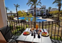 Stunning 2-Bedroom Apartment in Hacienda Riquelme Golf Resort, Sucina, Murcia - مطابخ