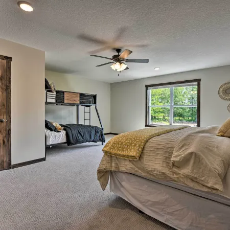 Walk to Gull Lake! Spacious Family Home w/ Deck