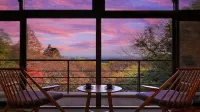 Tsukubasan Onsen Edoya - غرفة مطلة على الجبل