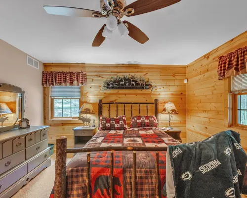 牛津的林地小屋度假兩卧室小屋 馬凱特縣酒店