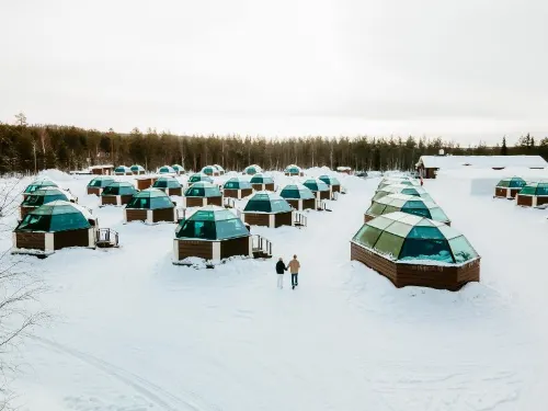 Arctic SnowHotel & Glass Igloos - فطور