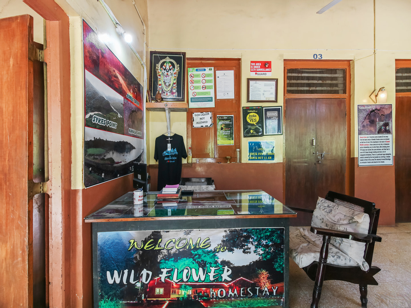 Front Desk Wild Flower Photo