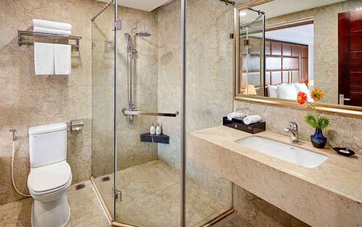 라바텔 홈의 객실 또는 조식 뷔페