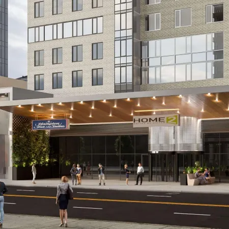 Home2 Suites by Hilton New York Times Square Отели рядом с достопримечательностью «Театр Август Уилсон»