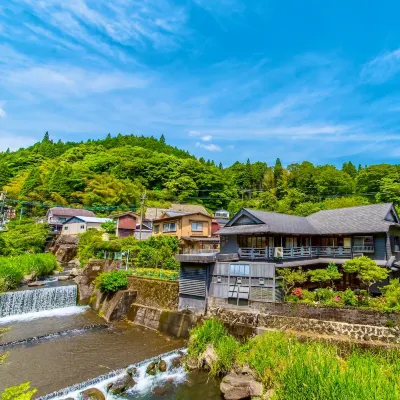 湯平溫泉 高尾莊 汤平站附近的飯店