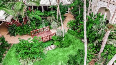 庭 ホリデイ・イン ケアンズ ハーバーサイドの写真