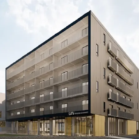 Appart-Hotel l'Uni Отели рядом с достопримечательностью «Торговый центр Laurier Québec»