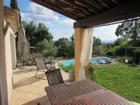 Barjac Villa Pastis - Gîte with swimming pool and view of the Cévennes mountains Hotels in Barjac
