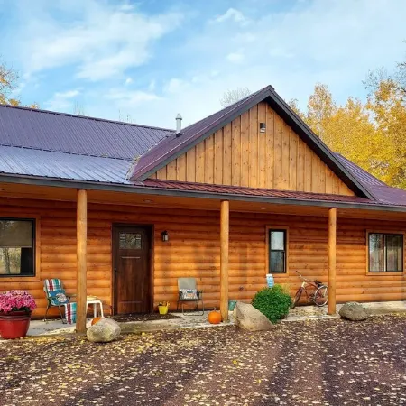 Finlayson Log Cabin on 10 Acres