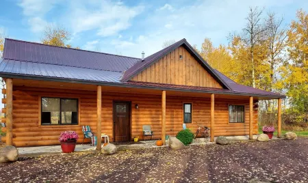 Finlayson  New log cabin on 10 acres