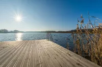 Vacation home-lake-sauna-fireplace-5 stars-102m² for 4 persons