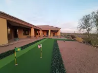 AUTHENTIC SANTA FE TUSCAN-STYLE VILLA WITH PANORAMIC VIEWS.