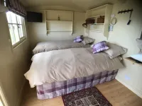Luxury Shepherd's Hut (The Hawthorn) at Templehall Hotels in Eyemouth