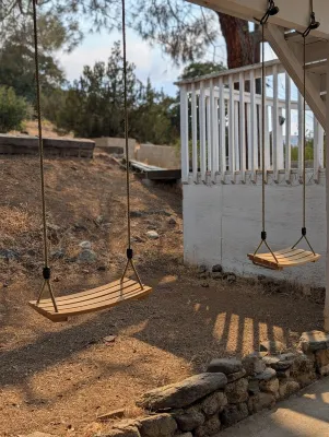 Cozy 1960s A- Frame with Mountain Views