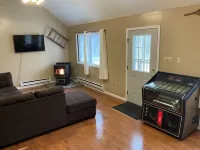 Cozy cabin in the woods