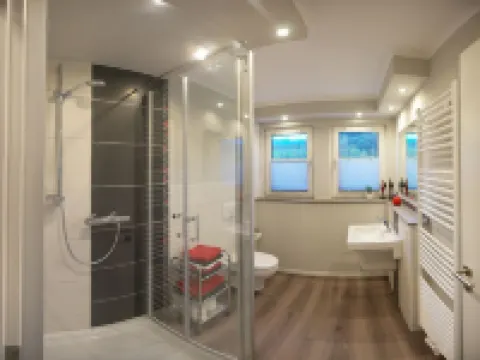 The neat apartment is your central starting point for your activities Hotels in Olsberg