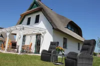 Thatched-Roof House Margarita (3 Bedrooms; 2 Bathrooms) in Zierow Near Wismar