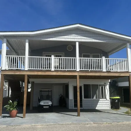Skip the Car-Golf Cart to the Beach! 2 Bedroom Coastal Retreat!