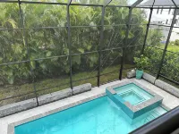 Luxe Pool-Side 6-Bed Villa in Naples Minutes to Vanderbilt Beach and Mercato! - balcony