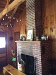 Charming Waterfront Cabin with Mountain View and Private Beach Access!