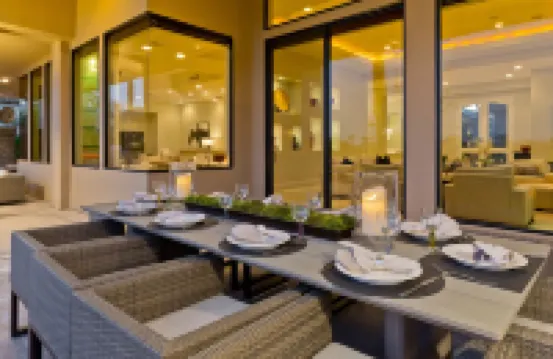 Stunning Contemporary Estate on PGA West w/Spectacular Lake Views Pool & Spa
