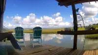 Waterfront Cabin with Amazing Private Fishing Pier and 6 Acres on the bay