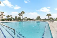 Beach Please! Balcony Ocean View-Steps to Beach-Restaurants-Pool & Pickleball! - Beach