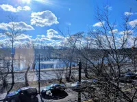 On River/Harvard Sq. two blocks