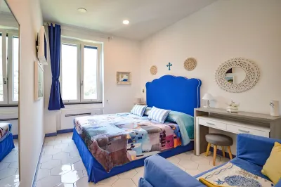 10 mins from the beach in the most panoramic area of Amalfi