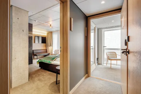 Skostredet Hotel Отели рядом с достопримечательностью «Гора Флёйен»