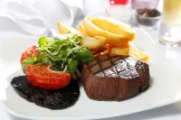 Lothersdale Hotel Morecambe by Belvilla - Desayuno