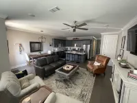 Brand new condo available, 5 minutes to stadium and 1.5 miles off the square.