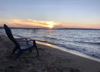 Sandy Beach and Outdoor Heated Pool - Charming Coastal Hideaway Hotels in Acme Township