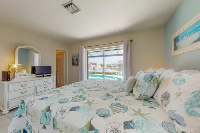 Canalfront, Dog-Friendly Home with Heated Pool and Dock