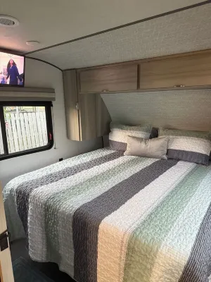 Brand New 2025 RV on a Private Canal Lot and Close to Beach