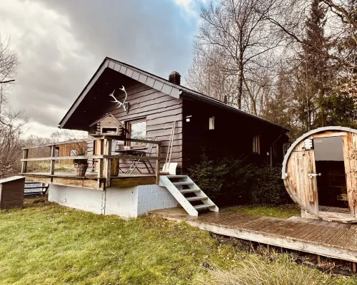 Cozy Forest Chalet Escape Hotels in Waimes