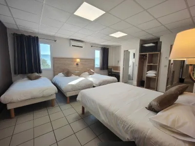 Cit'Hotel餐廳保齡球米洛 Aire Du Viaduc De Millau附近的飯店