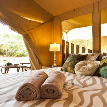 Wildebeest Eco Camp Hotels near Nairobi Giraffe Centre