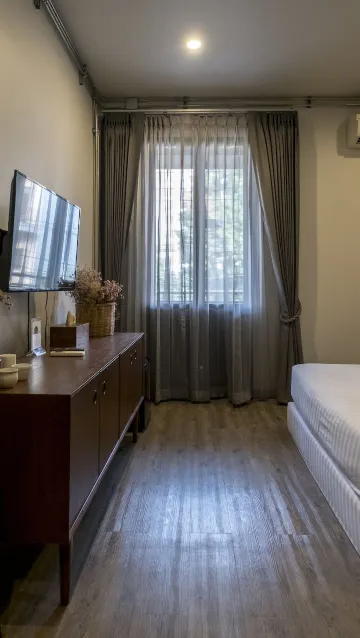 ห้องคู่ 1 เตียงขนาดคิง พาติโอ