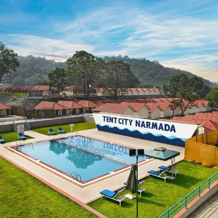 Praveg Tent City Narmada, Statue of Unity