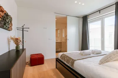 Huswell - Spacious Apartment in Ghent with Big Terrace Các khách sạn ở 