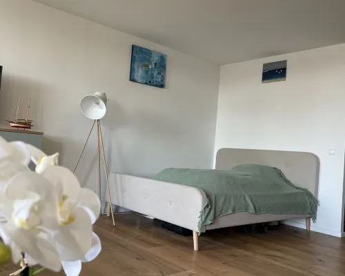 The last apartment before the Steinhuder Meer *sea view *WLAN *kitchen *south balcony Hotels in Steinhude