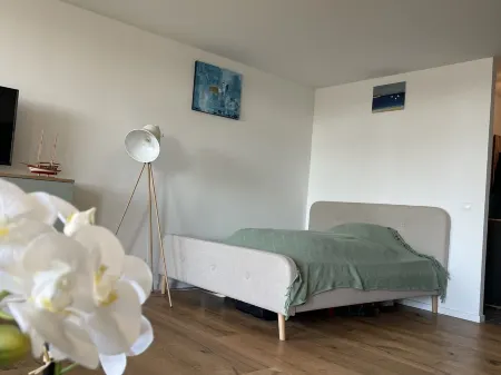 The last apartment before the Steinhuder Meer *sea view *WLAN *kitchen *south balcony