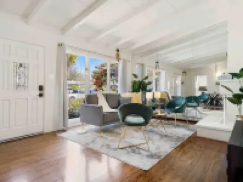 Mid Century Garden View Home Parking Hotéis em San Mateo