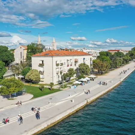 Mona Lisa's View in Zadar Old Town